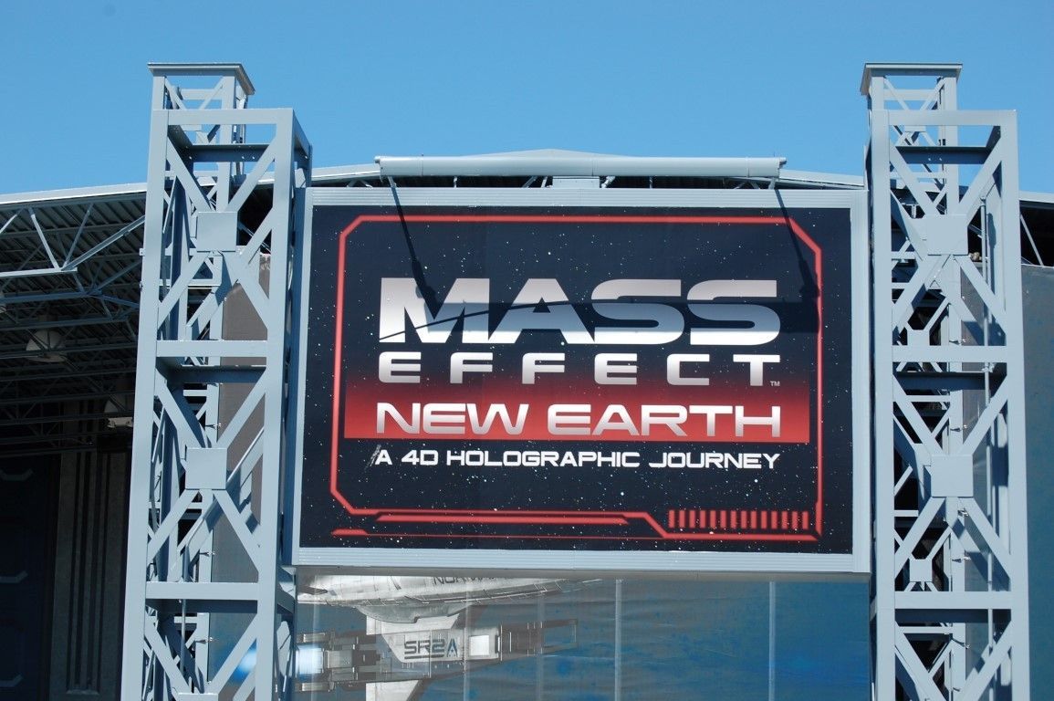 Inaugurada la atracción de Mass Effect en el parque Great America | Imágenes y vídeo