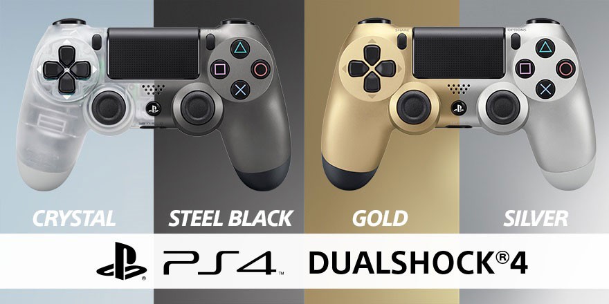 PlayStation 4 | Así son los nuevos diseños del DualShock 4