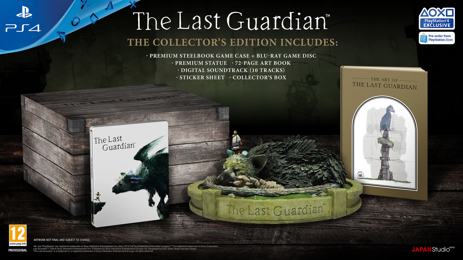 The Last Guardian | Sony anuncia oficialmente la edición coleccionista europea
