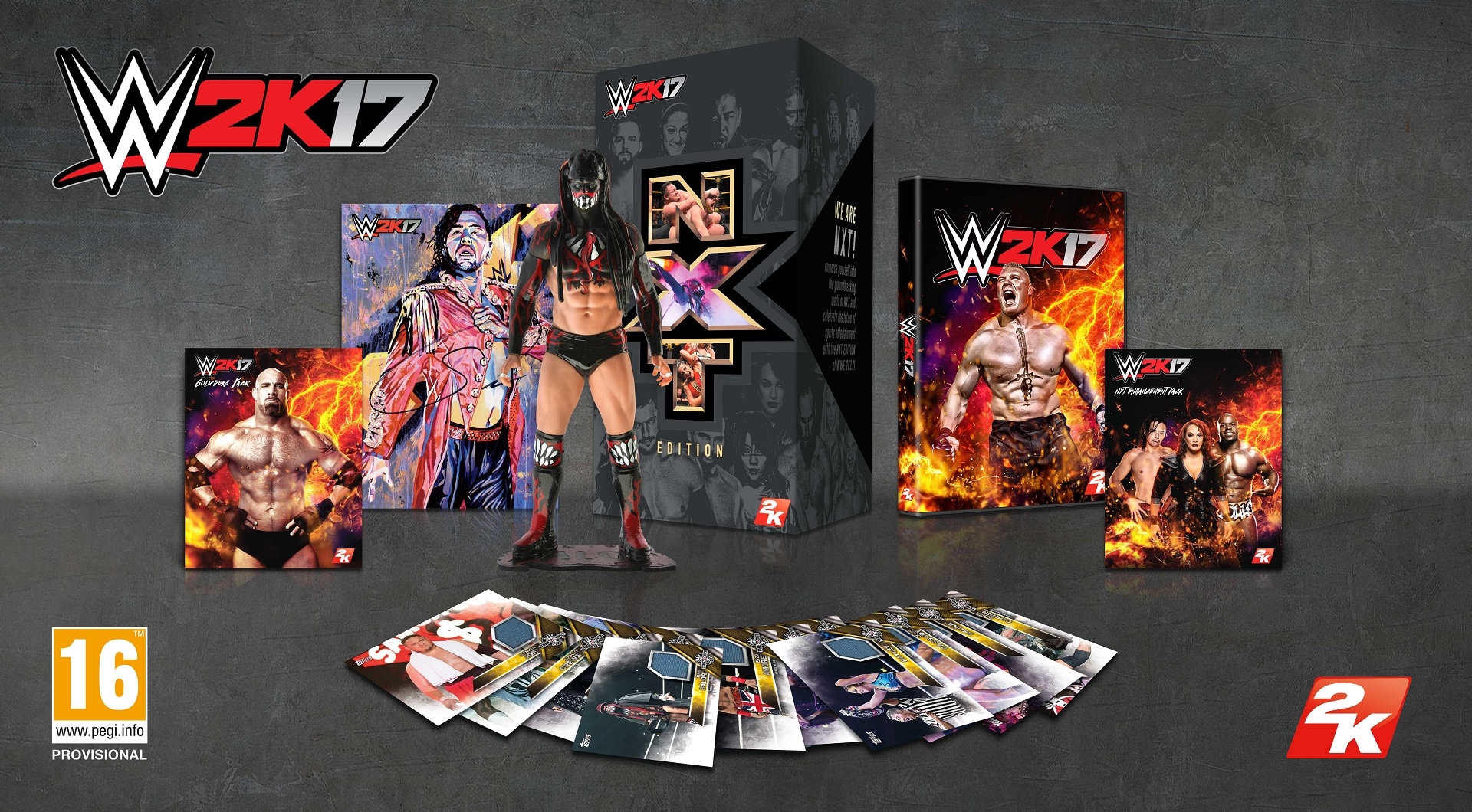 2K presenta WWE NXT, la Edición Coleccionista de WWE 2K17