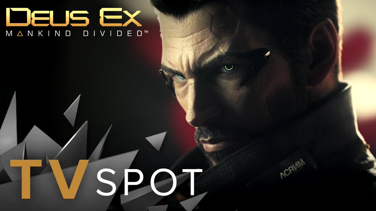 Deus Ex: Mankind Divided estrena un espectacular spot de televisión