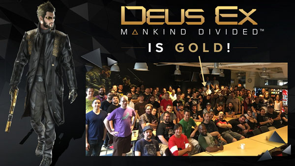 Deus Ex: Mankind Divided ya es gold