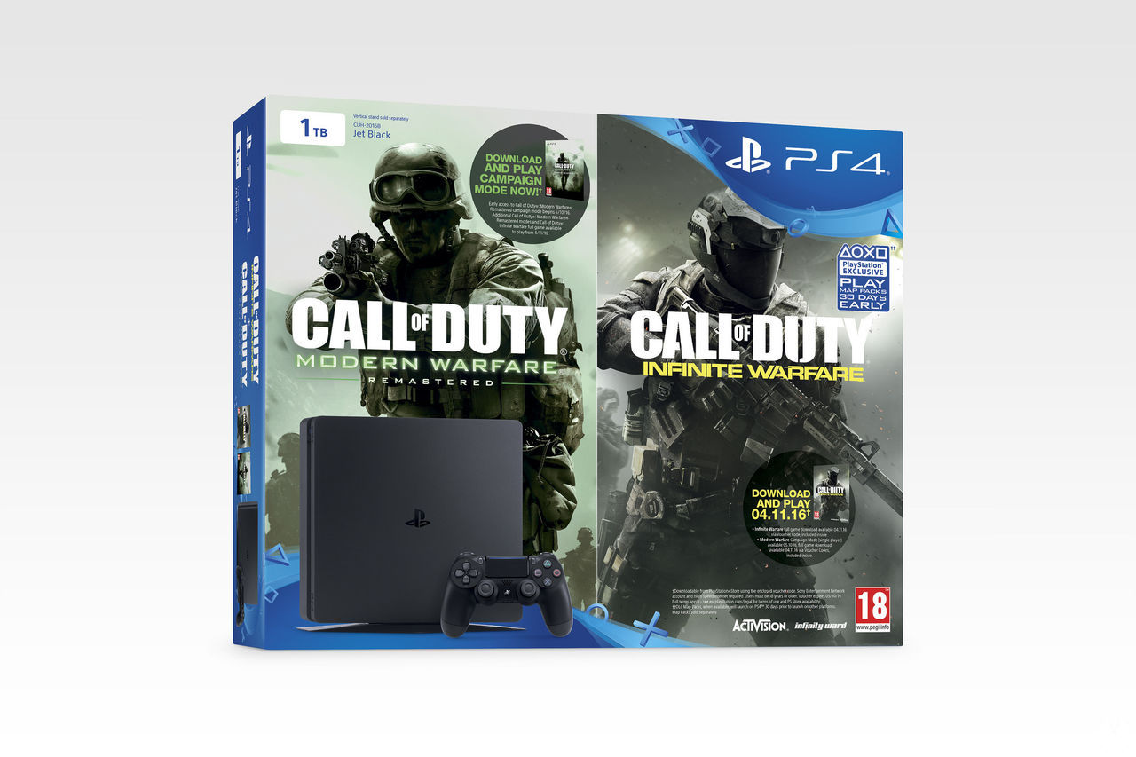 Watch Dogs 2 y Call of Duty: Infiinite Warfare tendrán pack junto a PlayStation 4 Slim
