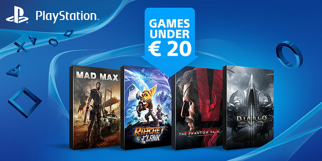 «Juegos por menos de 20€», nueva promoción de descuentos en PlayStation Store