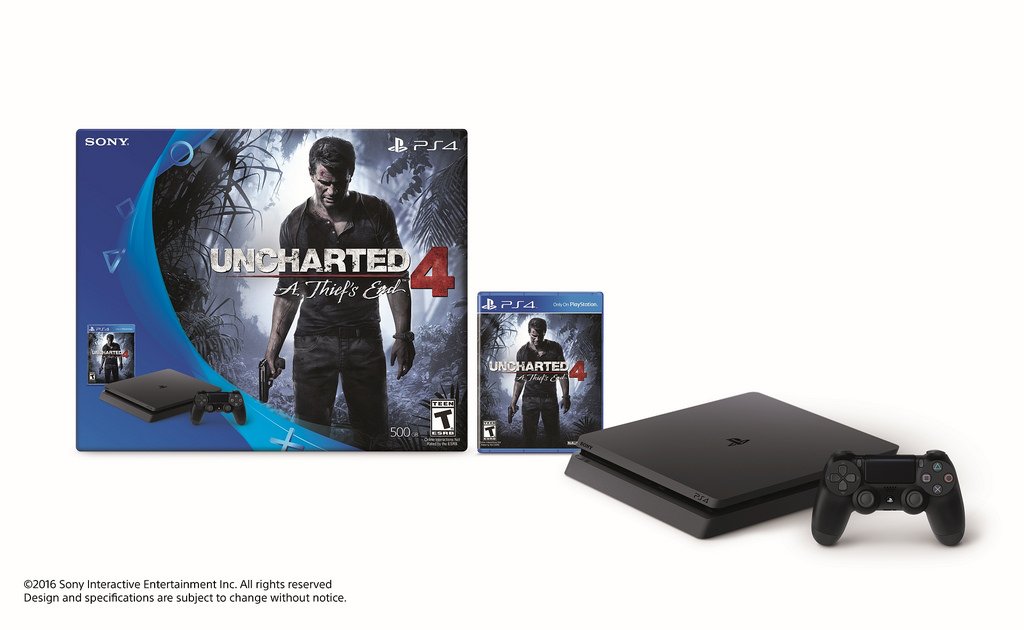 Anunciado nuevo pack con PlayStation 4 Slim y Uncharted 4: El Desenlace del Ladrón