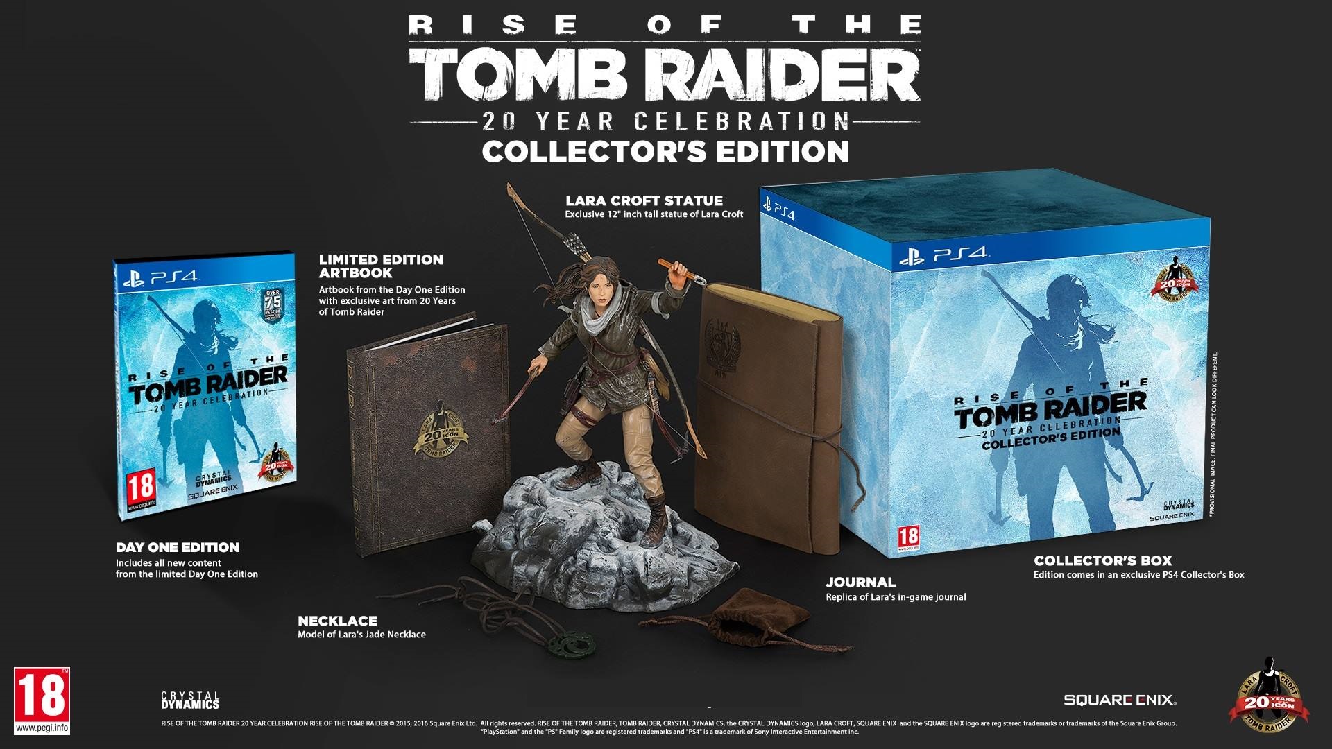 La edición coleccionista de Rise of the Tomb Raider retrasa su lanzamiento