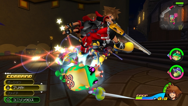 Kingdom Hearts: Dream Drop Distance compara sus versiones de PS4 y 3DS