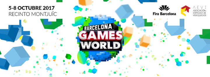 Barcelona Games World 2017 se celebrará del 5 al 8 de octubre en el recinto ferial de Montjuïc