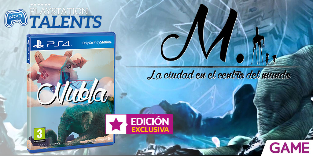 La versión física de Nubla para PlayStation 4 ya a la venta en exclusiva en tiendas GAME