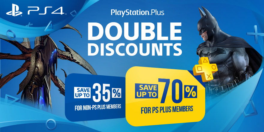 Llegan los «Descuentos Dobles de PlayStation Plus» y «Rebajas totalmente digitales» a PlayStation Store