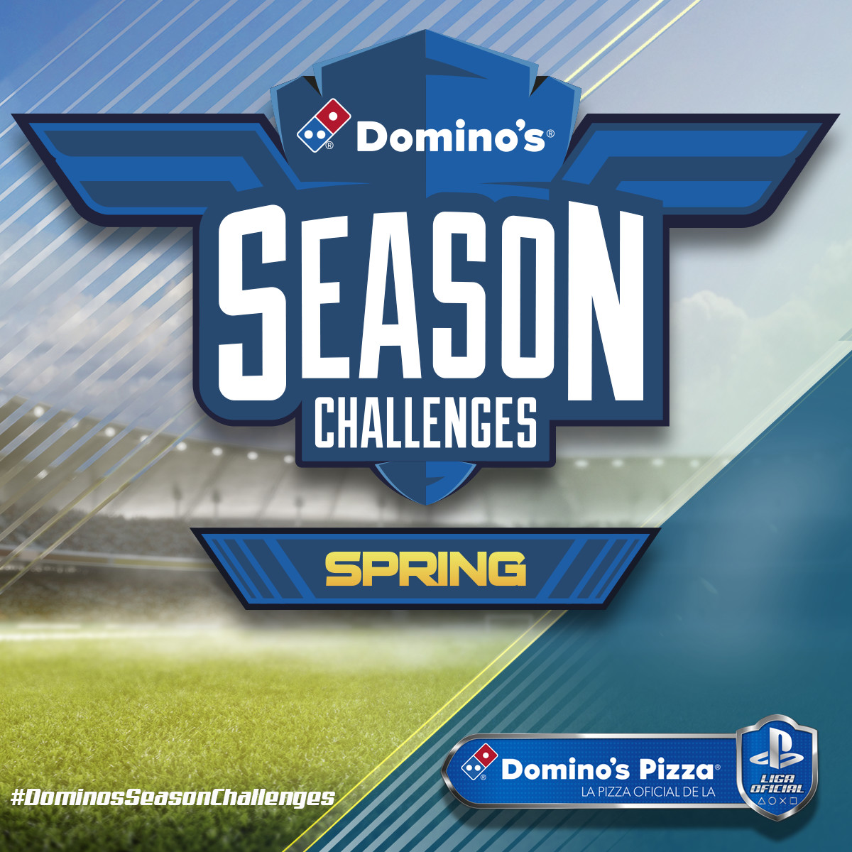 La Liga Oficial PlayStation presenta los Domino’s Season Challenges