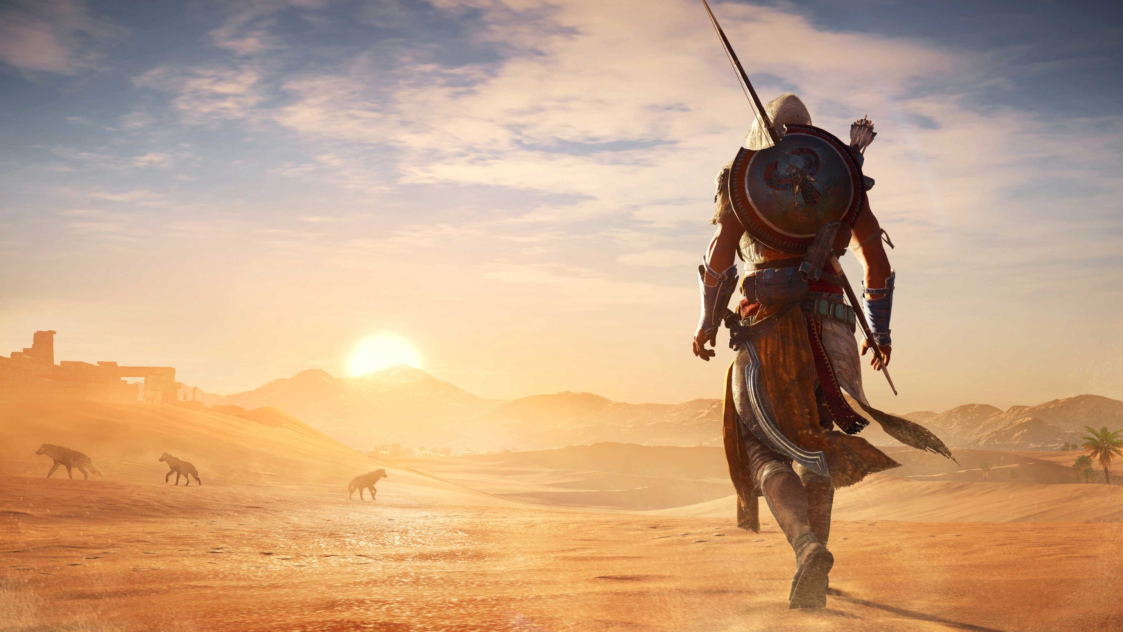 Assassin’s Creed Origins muestra la compenetración de Bayek y Senu en un nuevo gameplay