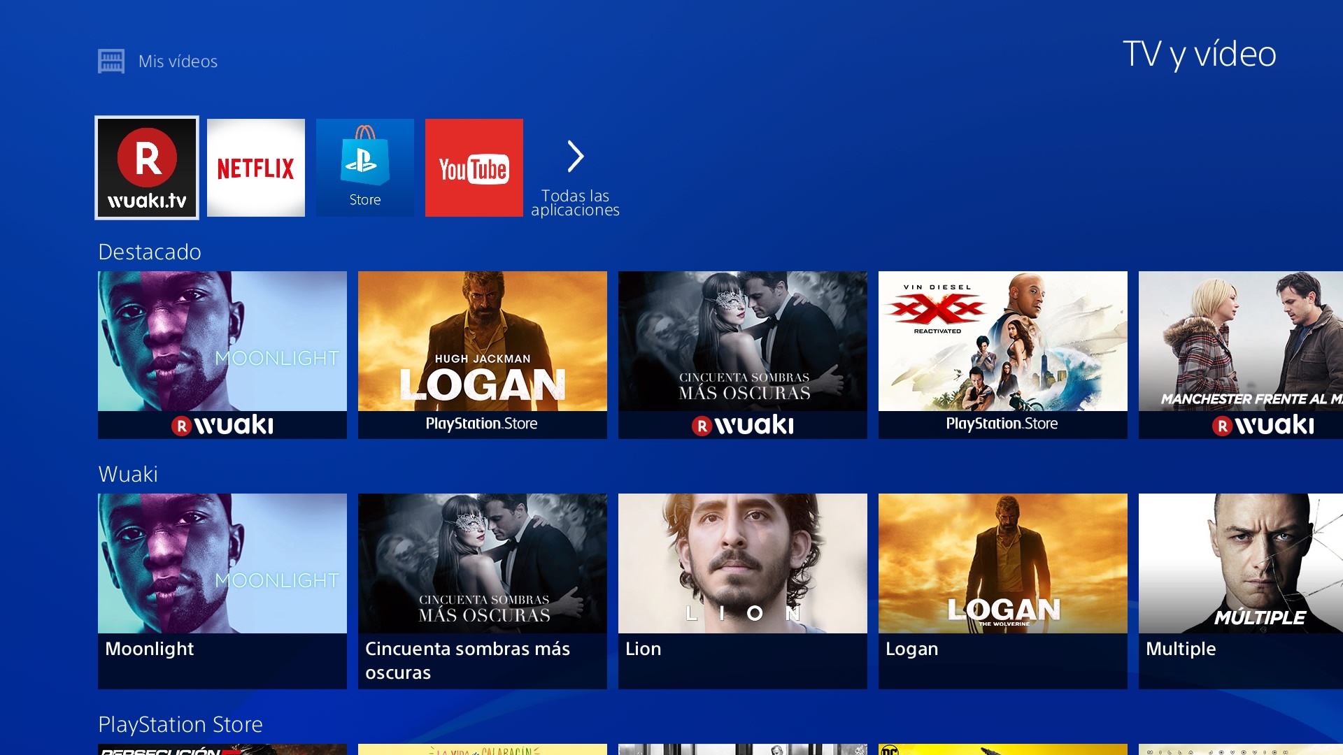 La aplicación de TV y vídeo para PlayStation 4 recibe una nueva actualización