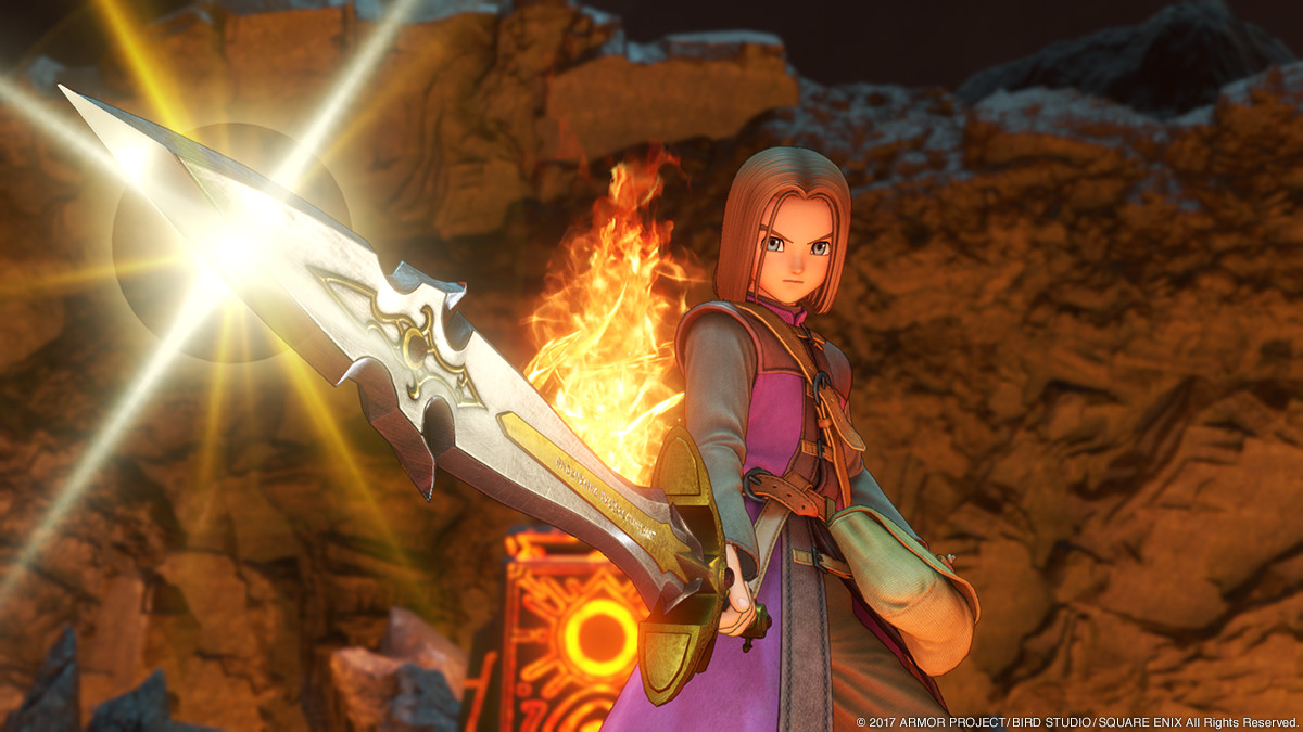 Dragon Quest XI tendrá soporte 4K con PS4 Pro, juego remoto en PS Vita y la función Share estará activada