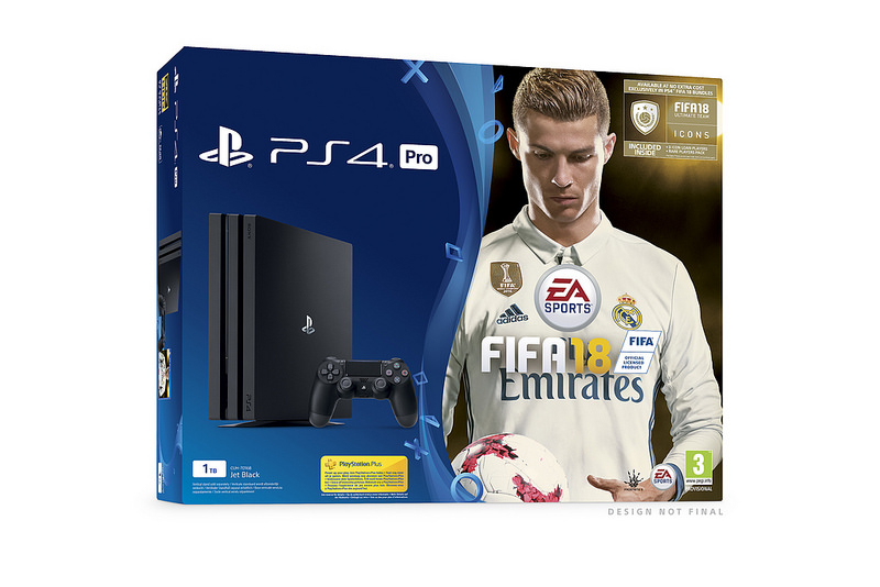 Anunciado el pack PlayStation 4 Pro + FIFA 18 Ronaldo Edition para el 26 de septiembre