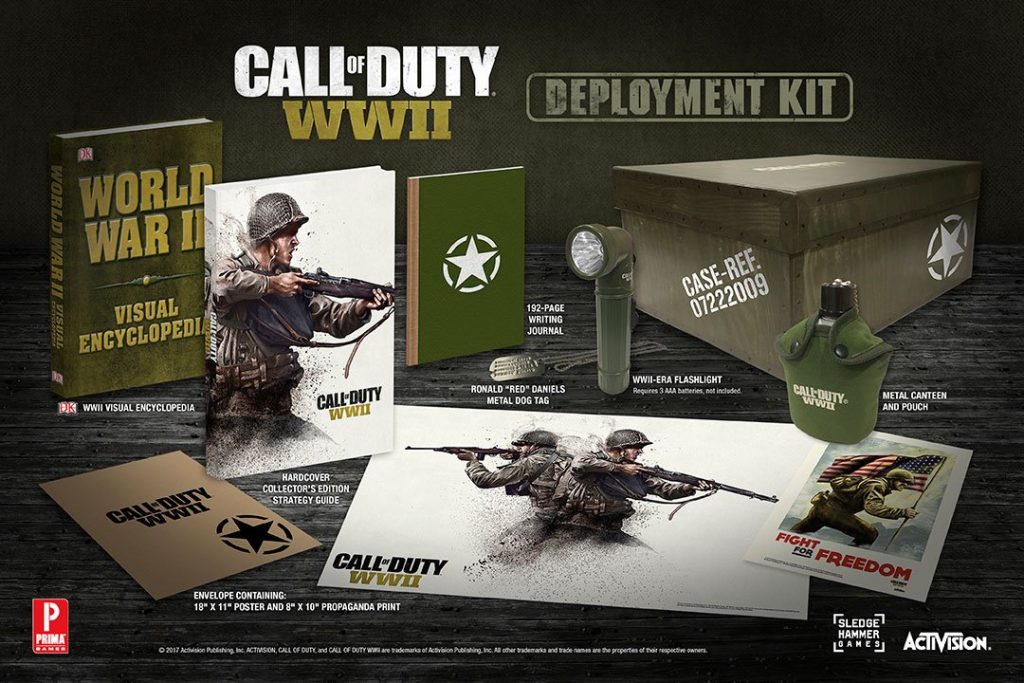 Filtradas las primeras imágenes de las ediciones especiales de Call of Duty: WWII