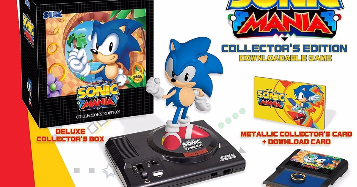 Sonic Mania nos muestra su increíble Edición Coleccionista en un «Unboxing»