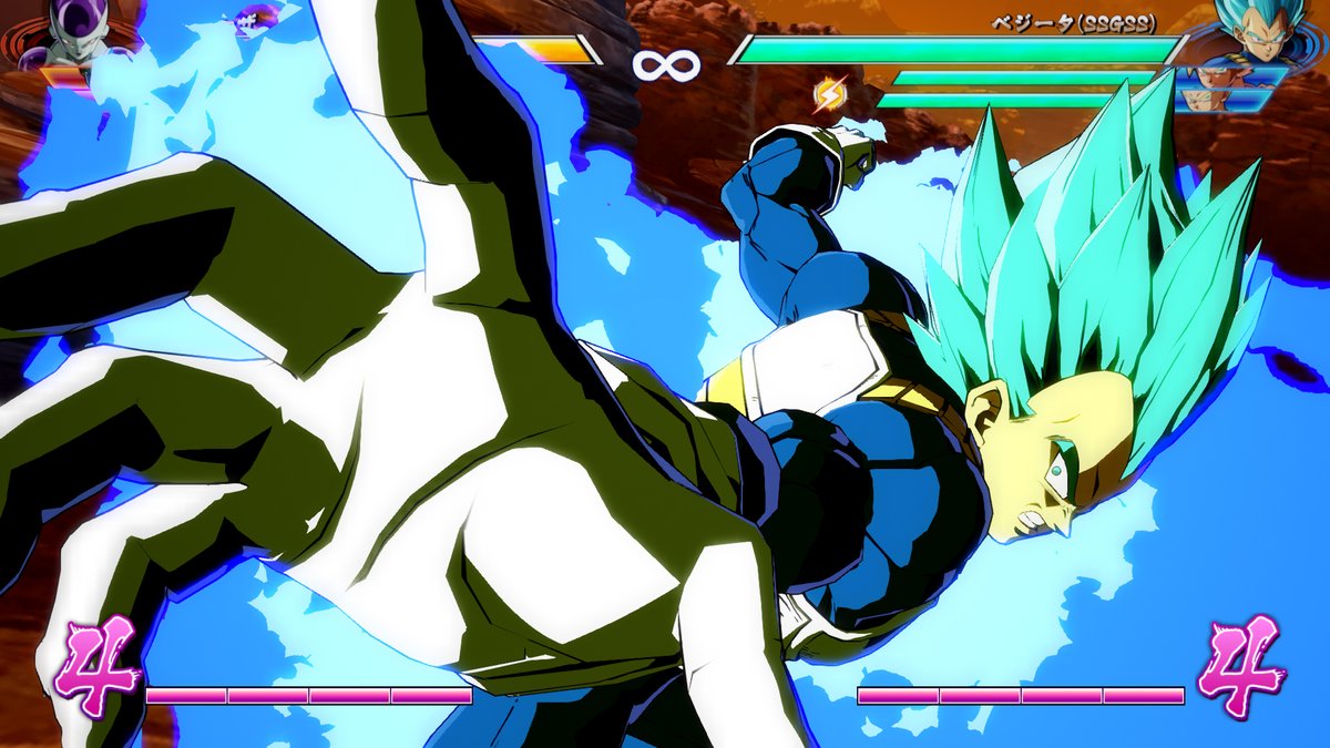 Dragon Ball FighterZ | Primeras imágenes de Goku y Vegetta como Super Saiyan Blue
