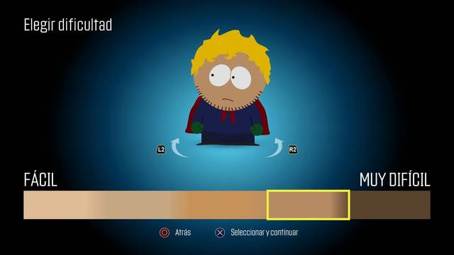 La tonalidad de piel de nuestro personaje influirá en el nivel de dificultad de South Park: Retaguardia en Peligro