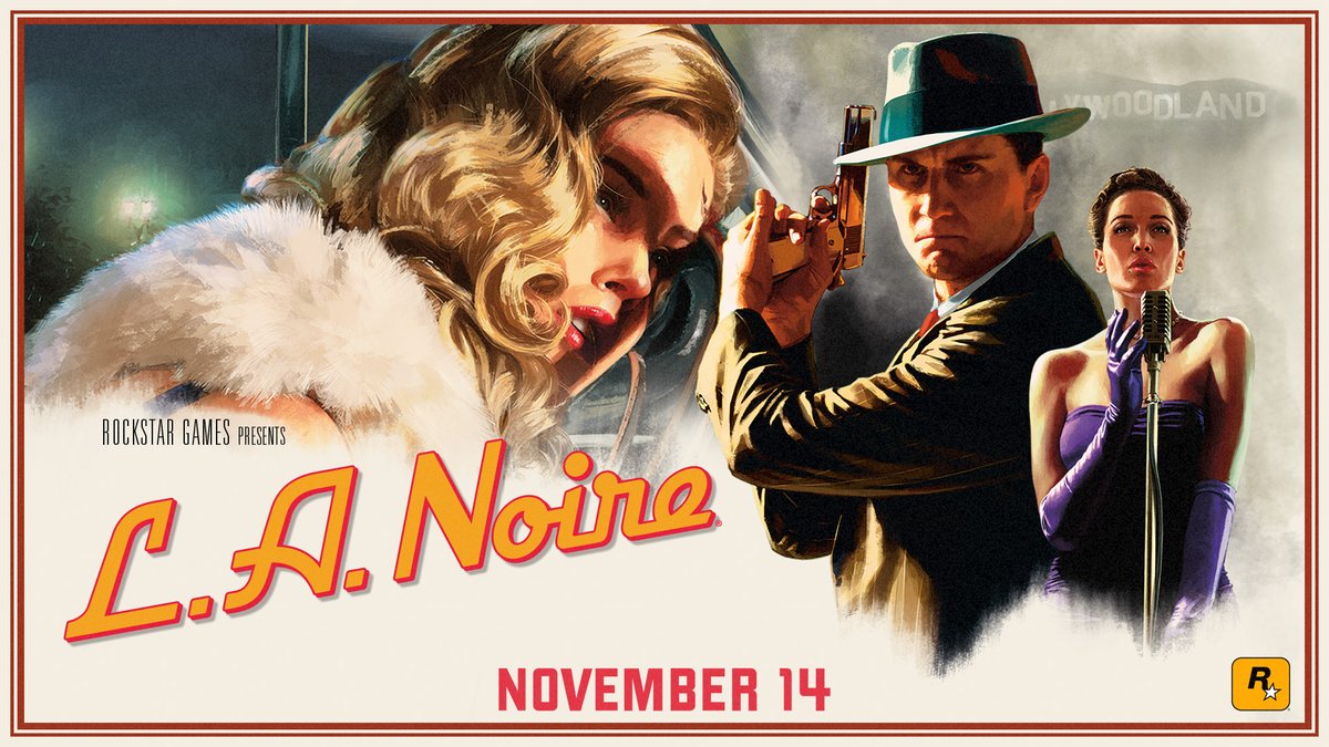 L.A. Noire confirma su lanzamiento en PS4, Xbox One, Nintendo Switch y HTC Vive para el 14 de noviembre