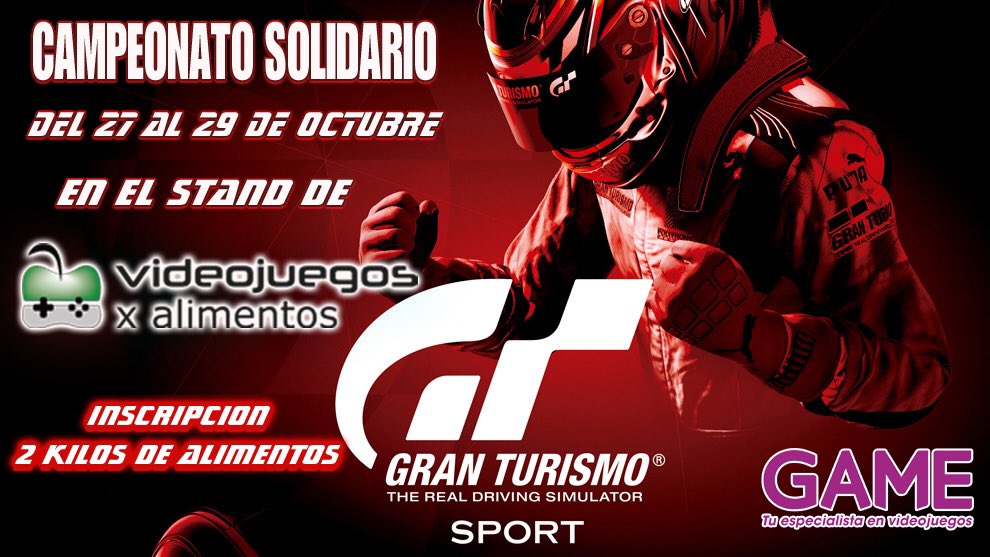 Nuevo campeonato solidario de Gran Turismo Sport en la Madrid Gaming Experience