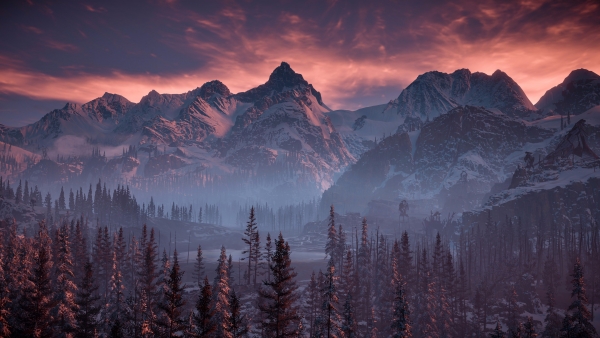 Nuevas imágenes in-game de «The Frozen Wilds» nos muestran la belleza de sus escenarios