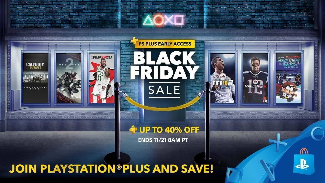 El Black Friday empezará antes en la PS Store USA para los usuarios de PlayStation Plus | Descuentos de hasta el 40%