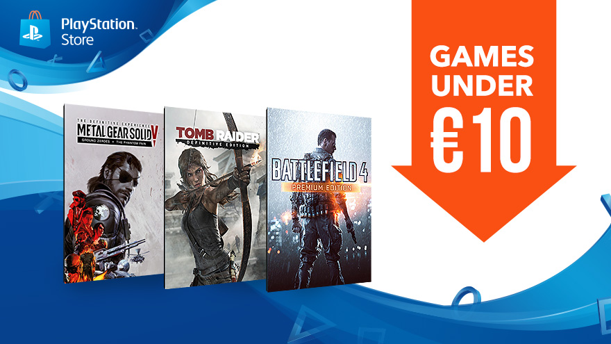 Llegan a PlayStation Store nuevas ofertas que ofrecen grandes juegos a 10 €