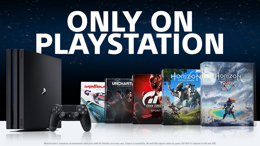 Sony presenta un nuevo pack de PS4 Pro y cuatro juegos