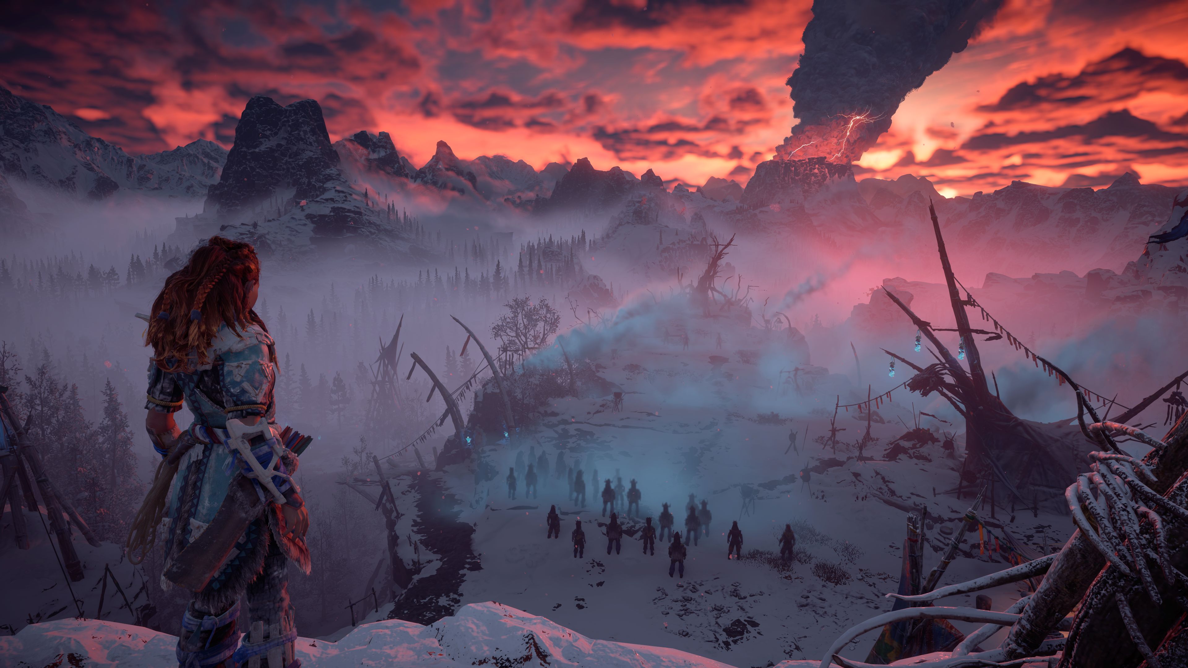 Horizon Zero Dawn: The Frozen Wilds estrena una impresionante galería de imágenes a 4K