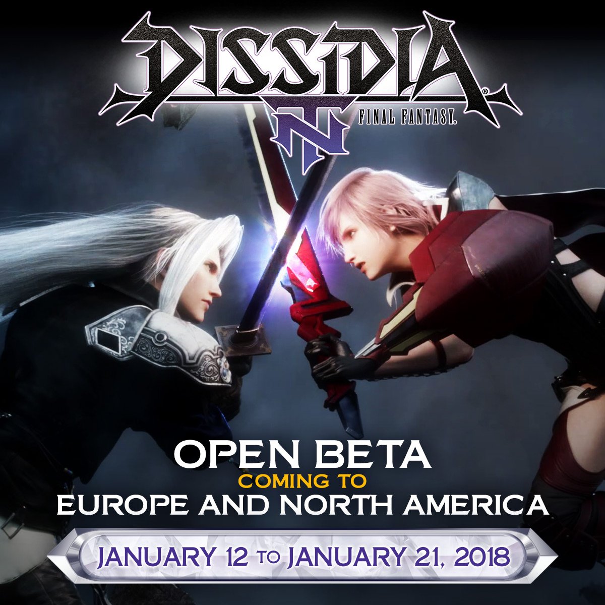 Dissidia Final Fantasy NT tendrá beta abierta en enero