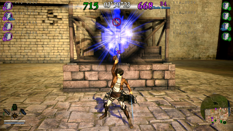 Primer gameplay de Attack on Titan 2 en PlayStation Vita