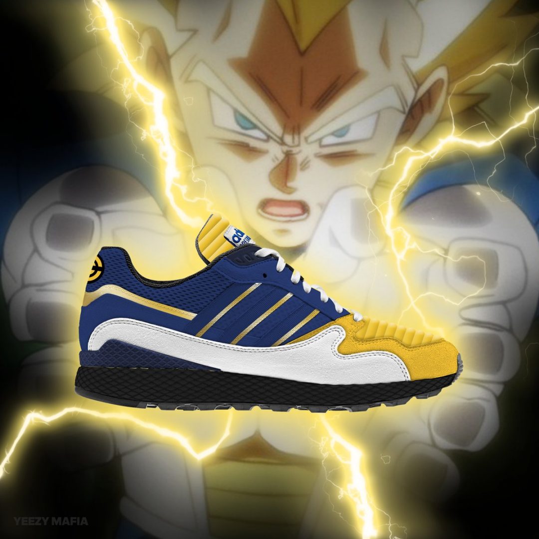 Descubre los modelos de zapatillas Adidas de Goku, Vegeta, Gohan y Shen Long