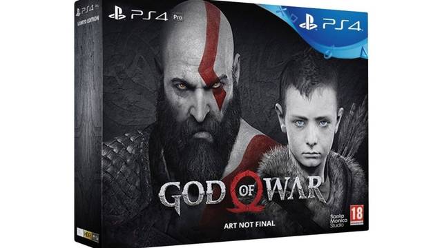 Filtrado el lanzamiento de un pack de God of War con PlayStation 4 Pro