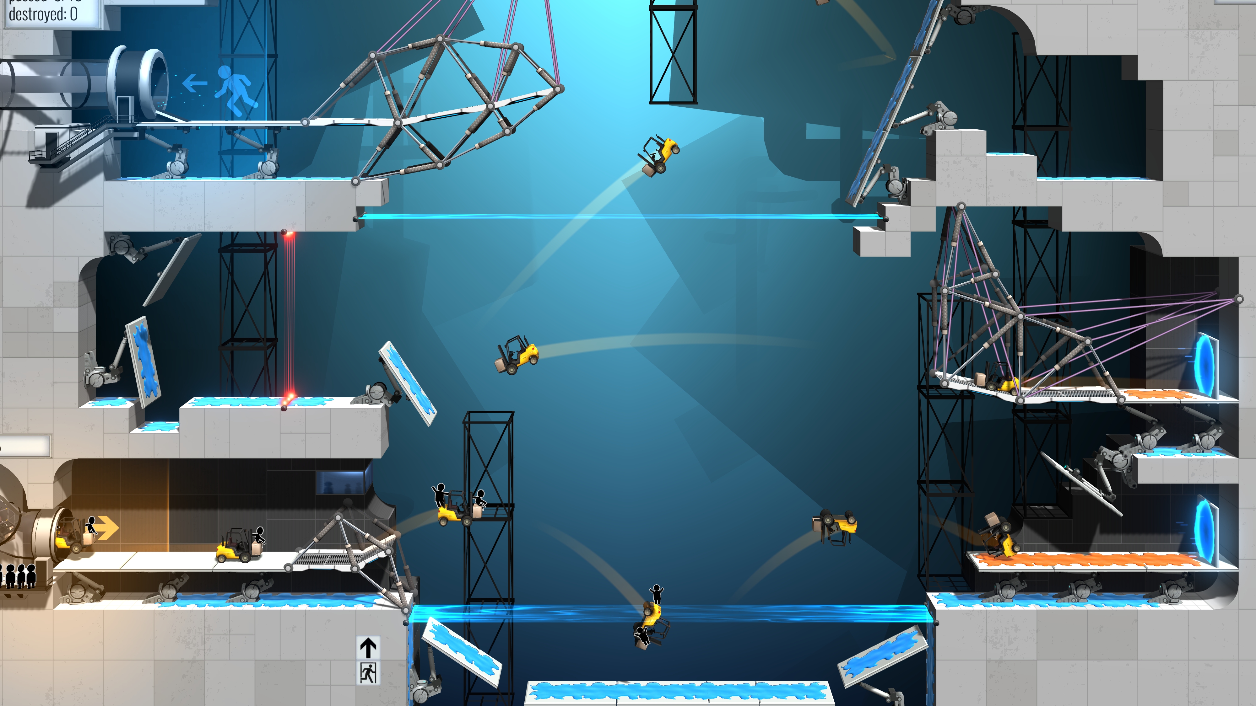 Bridge Constructor: Portal tendrá su lanzamiento en marzo