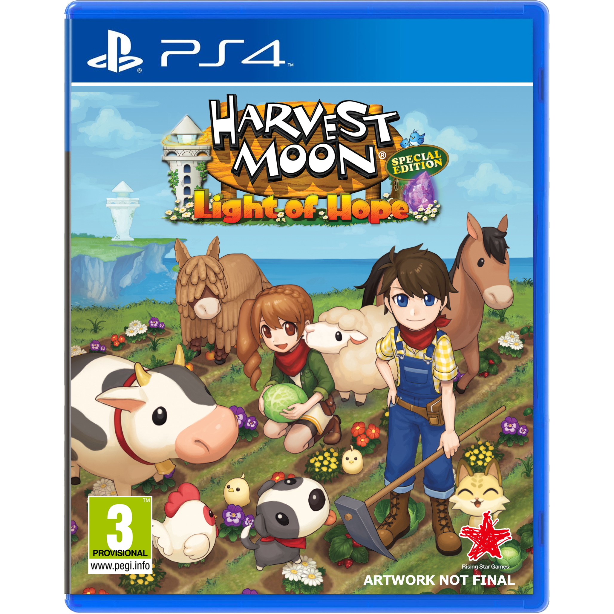 Mostrada la carátula de Harvest Moon: Light of Hope Special Edition