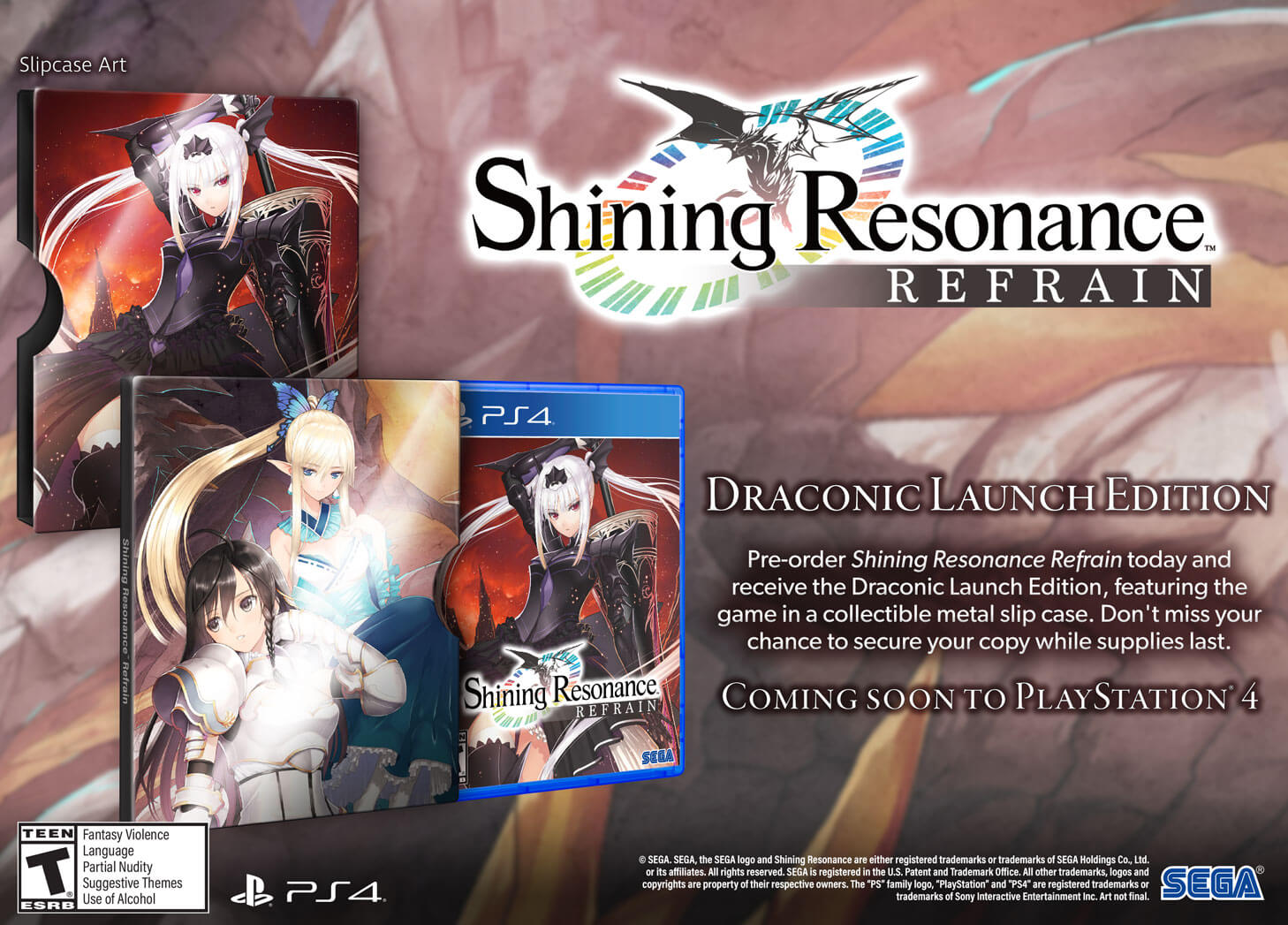 Shining Resonance Refrain llegará a Europa este verano para PS4, Xbox One, Switch y PC