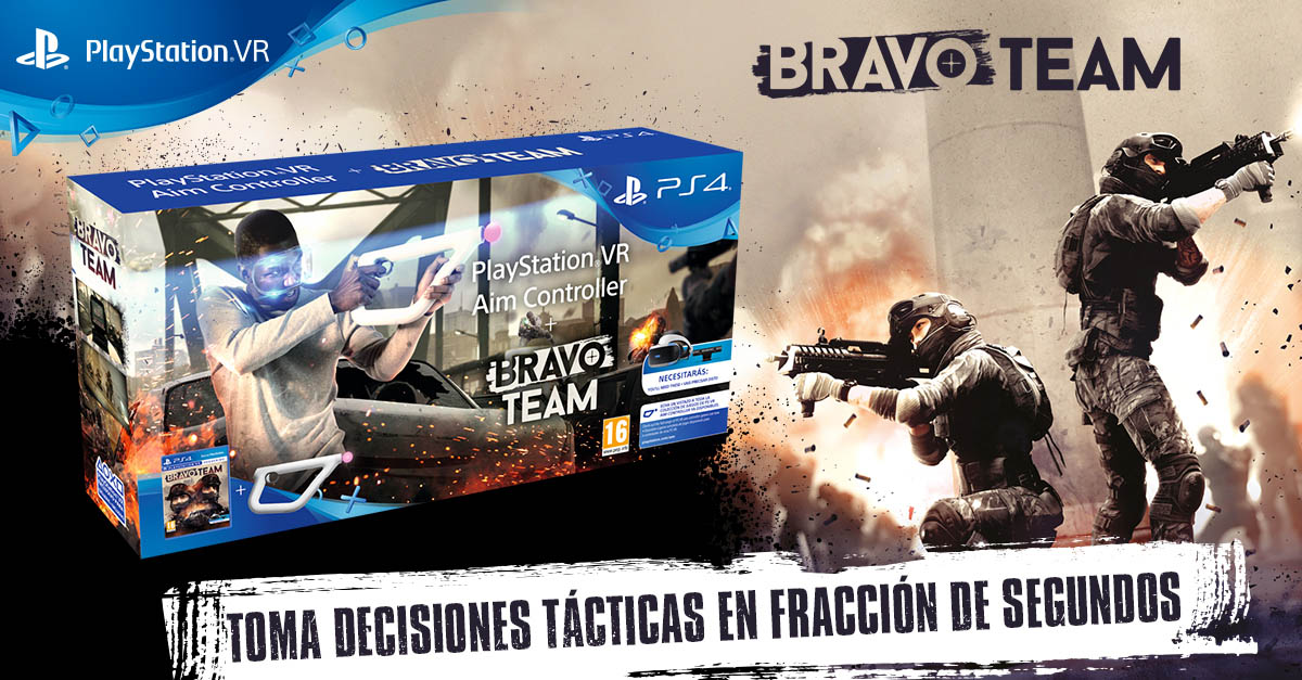 Bravo Team, el shooter que fusiona táctica e inmersión, ya disponible para PlayStation VR