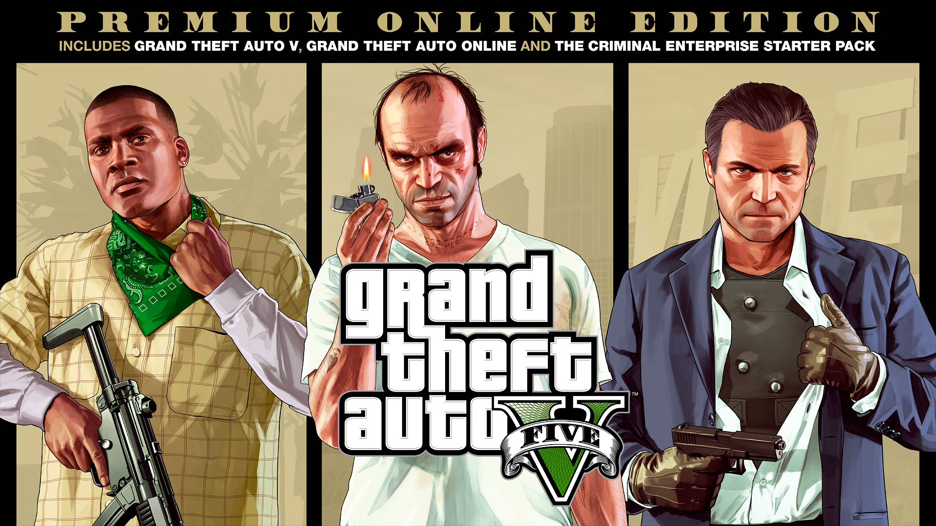 Anunciado y ya disponible Grand Theft Auto V: Premium Online Edition para PS4, Xbox One y PC