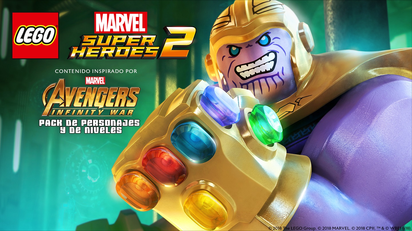 Anunciado Los Vengadores: Infinity War, nuevo DLC para LEGO Marvel Super Heroes 2