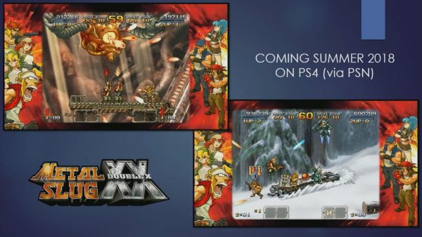 Metal Slug XX confirma su lanzamiento en PlayStation 4 para este mismo verano