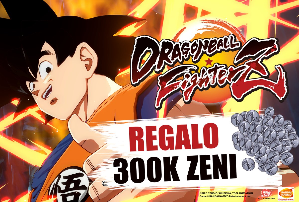 Dragon Ball FighterZ regala 300.000 Zeni a todos los jugadores