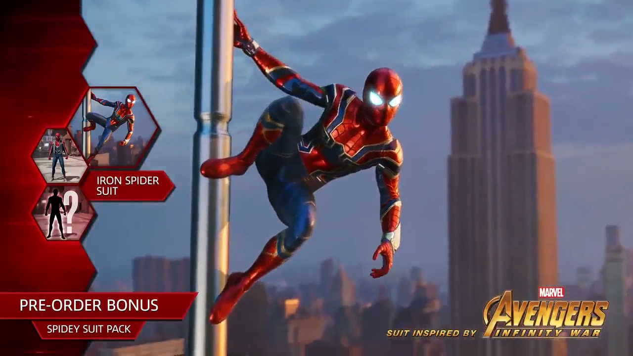 Spider-Man | El traje Iron Spider de Vengadores: La Guerra del Infinito estará disponible en el juego de Insomniac Games