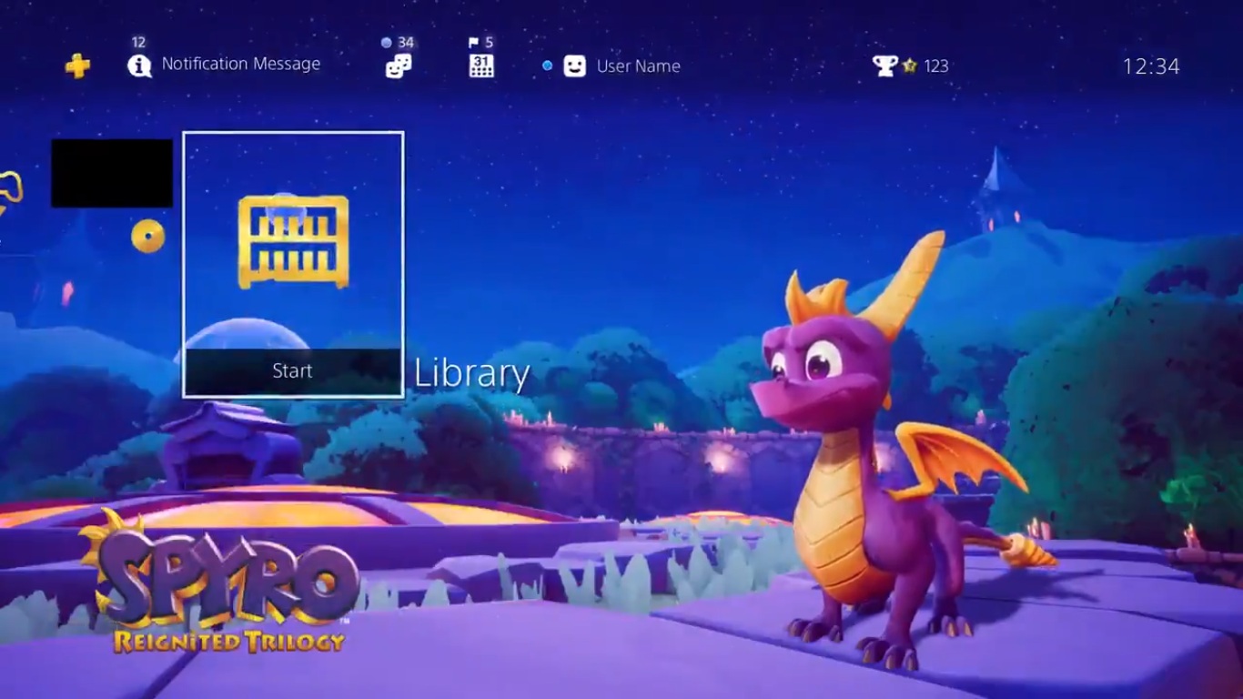 Descubre el fantástico tema dinámico de Spyro Reignited Trilogy para PlayStation 4
