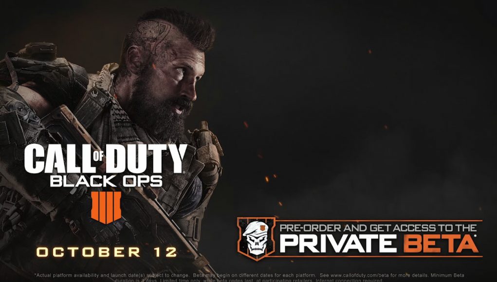 GameStop filtra el lanzamiento de una BETA de Call of Duty: Black Ops 4 para el mes de agosto
