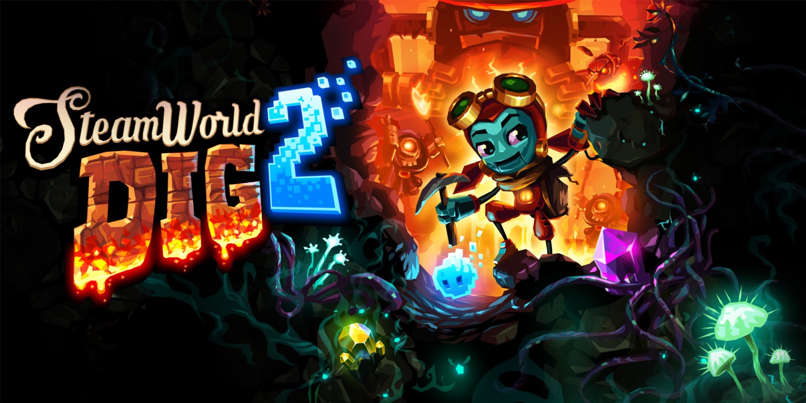 SteamWorld Dig 2, juego de plataformas y aventuras, debuta en PS4 y Nintendo Switch en formato físico