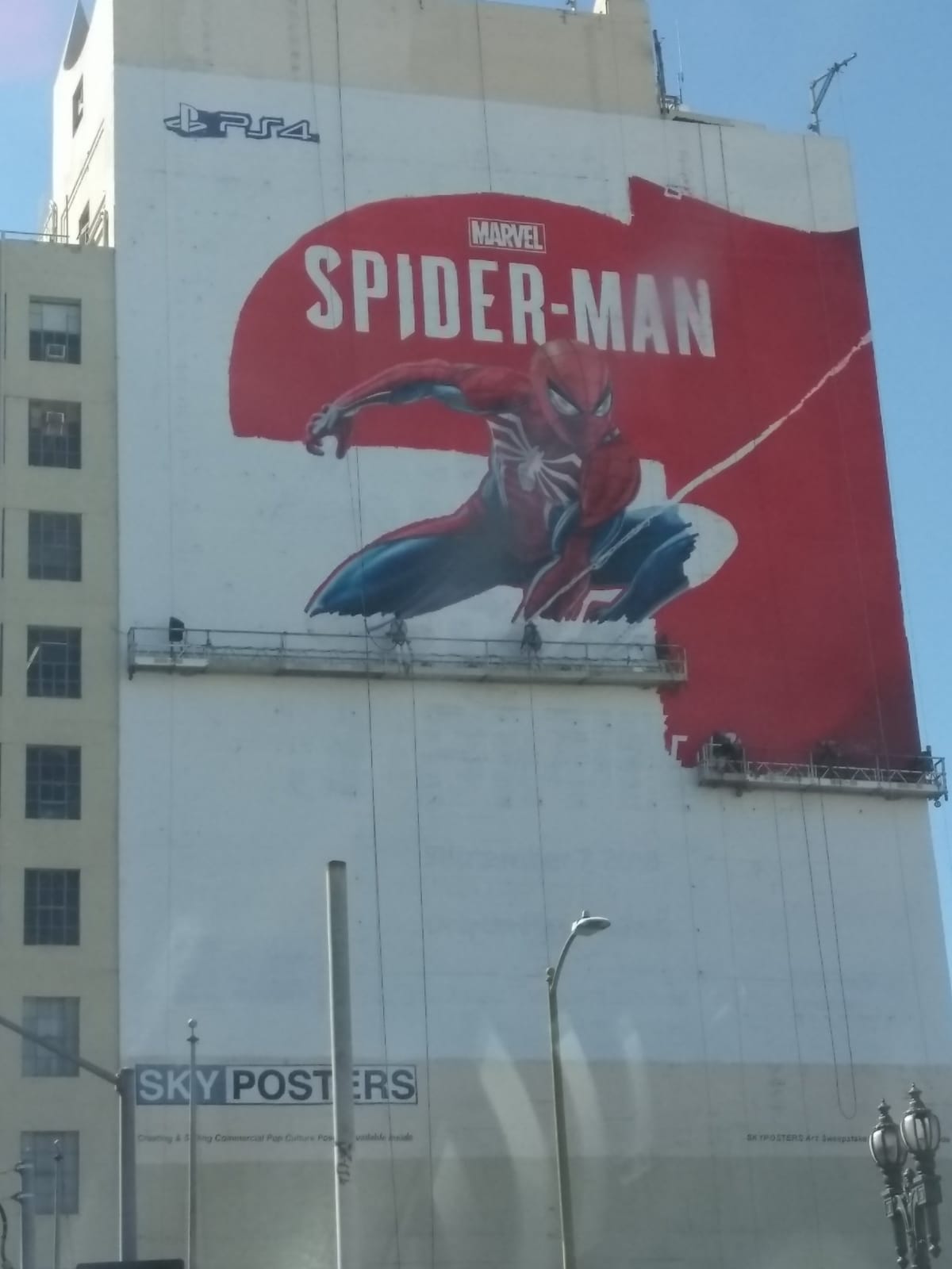 Los edificios de Los Ángeles se visten de Spider-Man para el E3 2018
