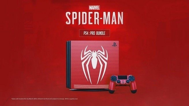 Filtrada la nueva PlayStation 4 Pro con el diseño oficial del nuevo videojuego de Spider-Man