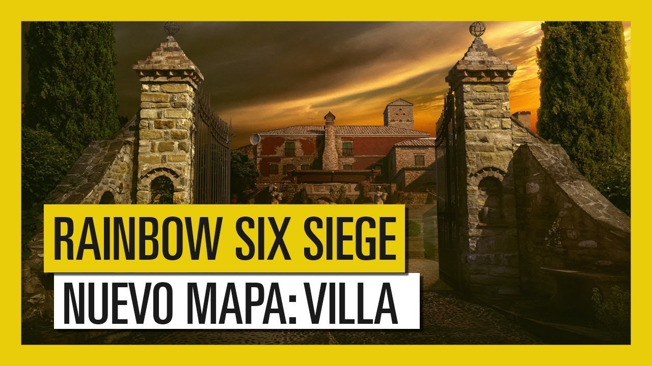Rainbow Six Siege presenta su nuevo mapa: Villa