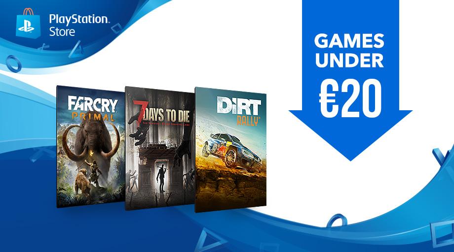 Arranca la promoción “Juegos por menos de 20 €” en PlayStation Store